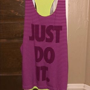 Nike reversible tank
